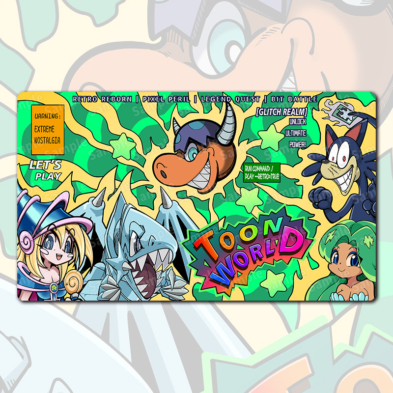 遊戯王！ 600x350mm トゥーン ダークマジシャンガー - Door Mat Blank のレビューと価格
