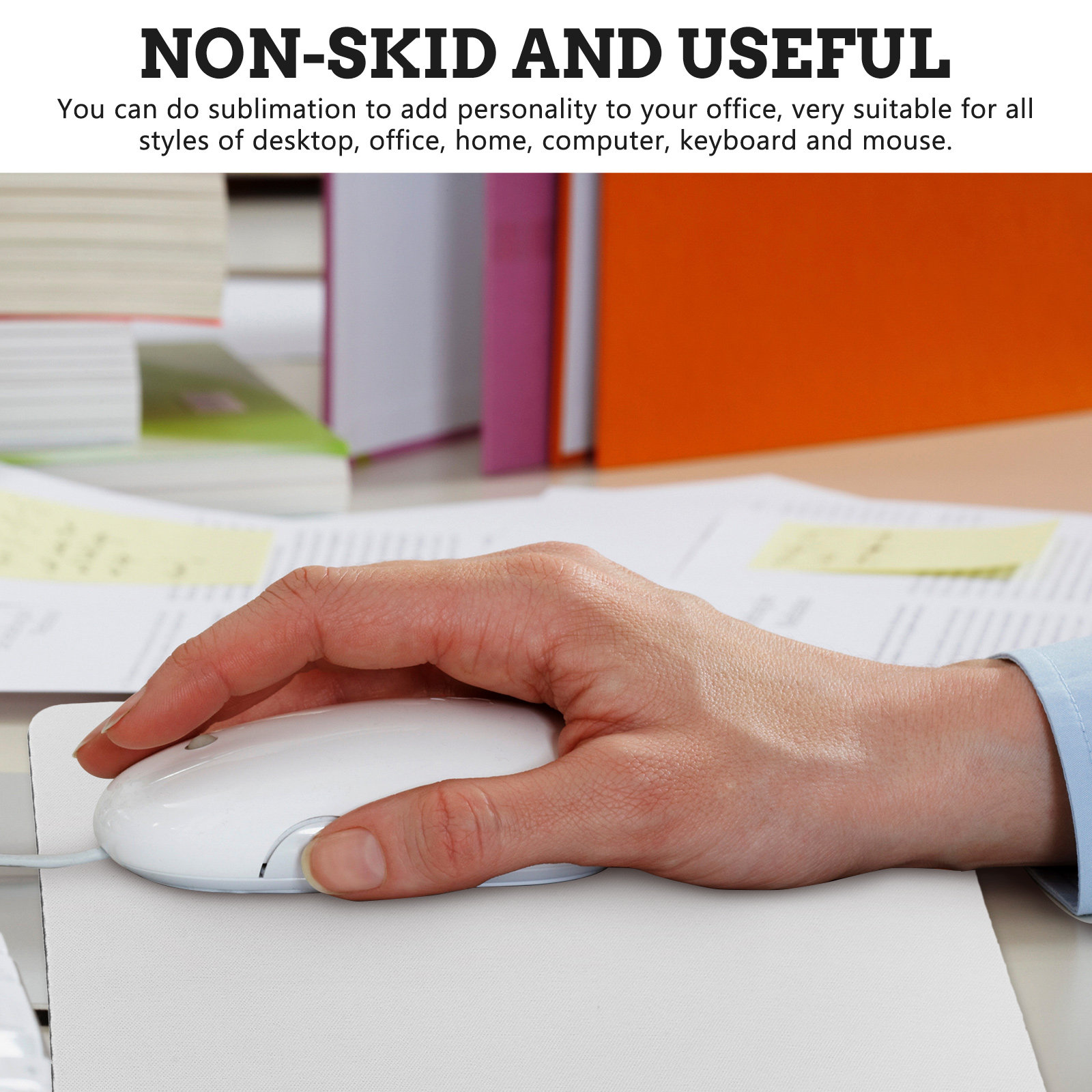 5枚セット昇華型マウスパッド 大型無地ゴム布デスクマット 滑 - Mouse Pad Blank Sublimation のレビューと価格
